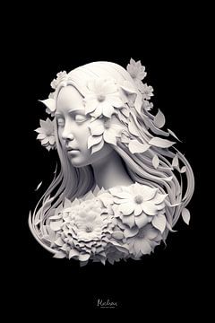 Papercut Statue Female van Michou
