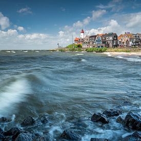 Urk with a strong breeze by Martien Hoogebeen Fotografie