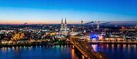 Köln Panorama von davis davis Miniaturansicht