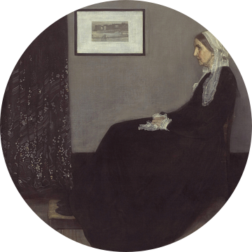Arrangement in Grey and Black No.1 (Fluiter's Mother), James Abbott McNeill Whistler.
