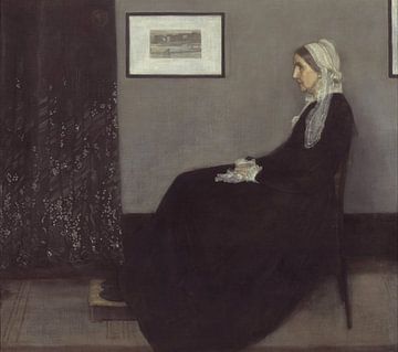Arrangement dans Grey and Black No.1 (Whistler's Mother), James Abbott McNeill Whistler