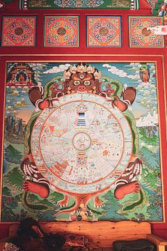 Tibetan wheel of life by Your Travel Reporter