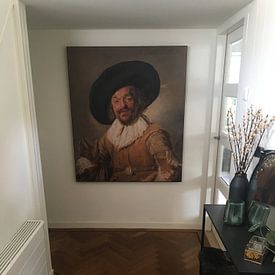 Customer photo: The cheerful drinker, Frans Hals, on ArtFrame