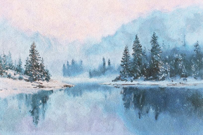 Silence at Winter Lake by Whale & Sons