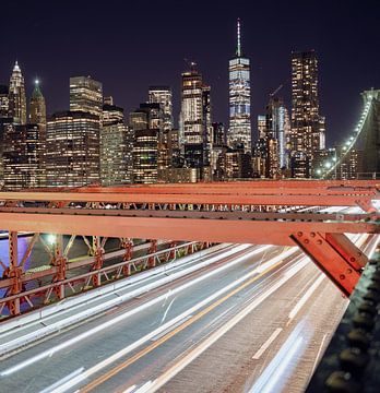 New York City Skyline from the Brooklyn Bridge by Patrick Groß
