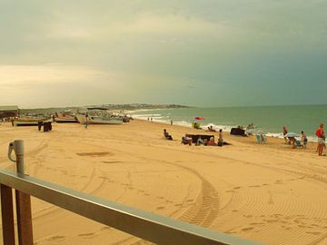 Plage au Portugal sur Monika Sobocik