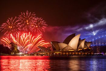 SYDNEY OPERA VUURWERK