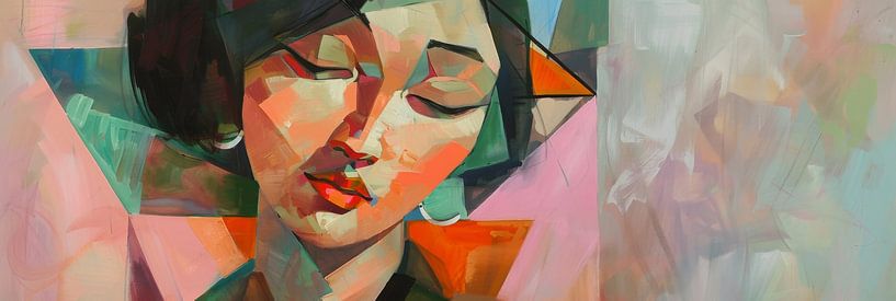 Frau von Poster Art Shop