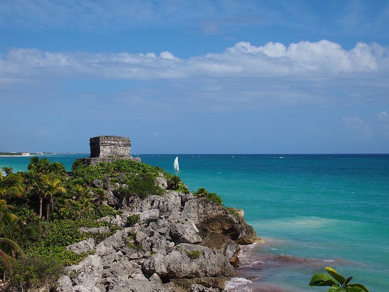 Pyramiden von Tulum by Patrick Hundt