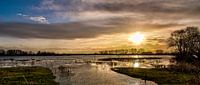Sunset Rijn. van Joram Janssen thumbnail