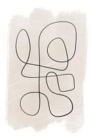 Moderne Abstracte Kunst - Lijnen 4