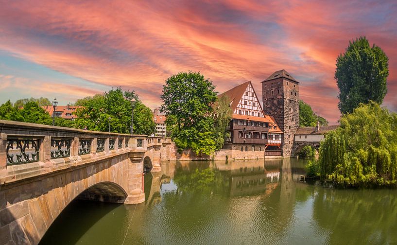Skyline de Nuremberg en Bavière par Animaflora PicsStock