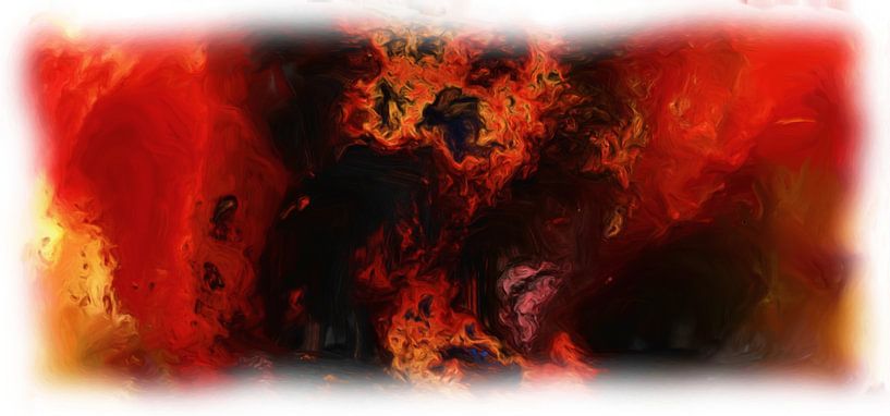 La nébuleuse de la galaxie de la fantaisie abstraite par Maurice Dawson
