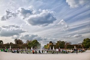 Jardin des Tuileries, Parijs van Arie Storm