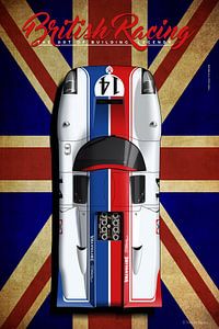 British Racing Lola T70 MKIIIB No. 14