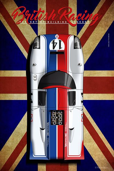 British Racing Lola T70 MKIIIB No. 14 par Theodor Decker