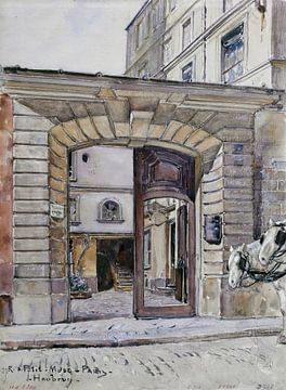 Frederic Houbron - 27, rue du Petit-Musc. Paris (1895 - 1905) von Peter Balan