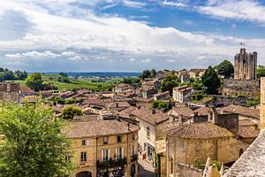 Panorama über Saint-Emilion