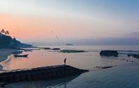 Ochtenlicht over de kust van Cadidasa, Bali van Marc Venema thumbnail