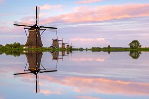 Reflexion Kinderdijk.