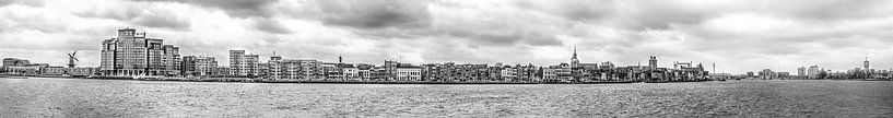 Zicht op Dordrecht (Zwart/Wit) von Sonia Alhambra Mosquera