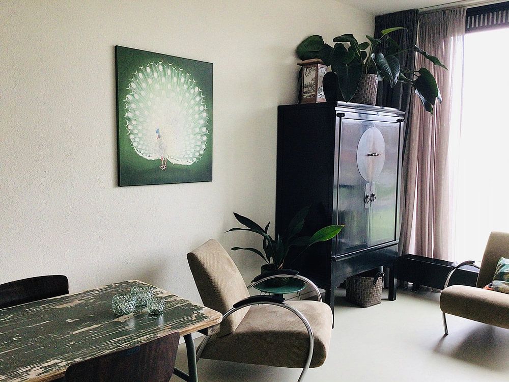 Peacock, Ohara Koson 