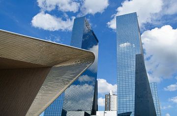 Delftse Poort Centraal Station Rotterdam van Peter Hofwegen