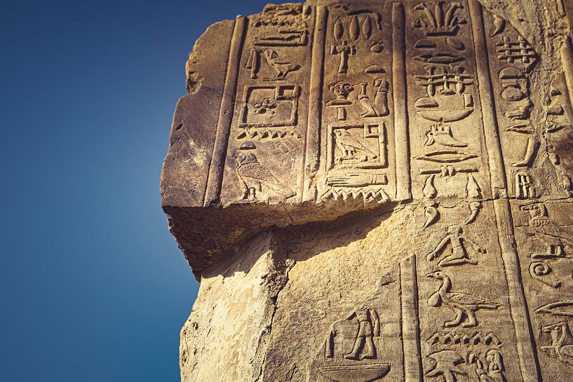 Les temples d'Égypte 17 par FotoDennis.com | Werk op de Muur