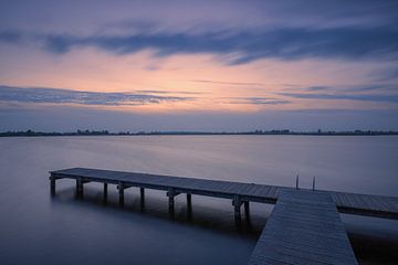 Zonsondergang aan het Schildmeer van Henk Meijer Photography
