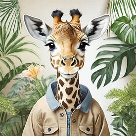 Giraffe jungle by Martin Mol
