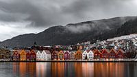 Bryggen, Bergen par Michael Fousert Aperçu