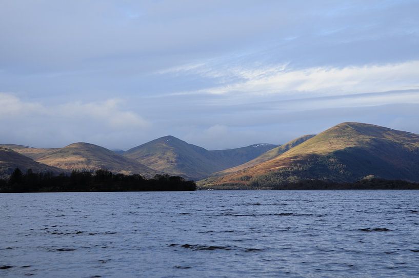 Loch Lomond, the Trossachs, lake in Scotland by Yvette Stevens