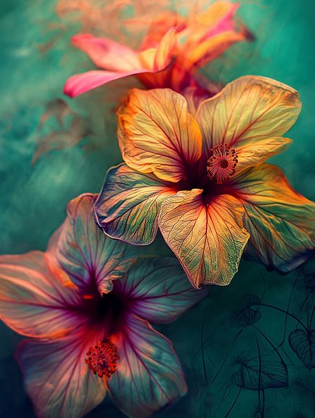 Flower orange by Imagine