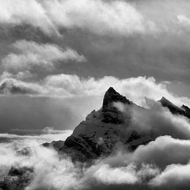 Cloudy peak by Marian Merkelbach