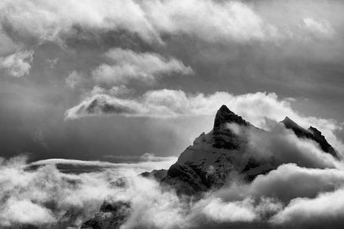 Cloudy peak