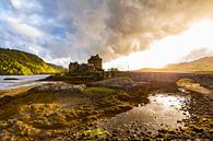 Eilean Donan Castle in Schottland von Werner Dieterich Miniaturansicht