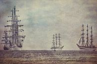 Tall Ships in der Nordsee von eric van der eijk Miniaturansicht