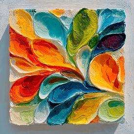 Dimension colorée sur Harry Hadders Design