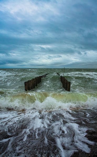 Stormy sea by MSP Canvas