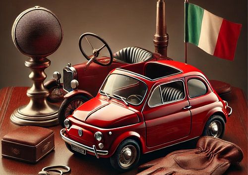 FIAT 500 Stilleven van Jaap Ros