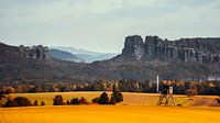 Herbstlandschaft Bastei
