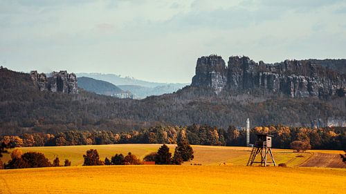 Paysage d'automne Bastei