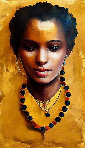 Stylish portrait of a woman, part 1