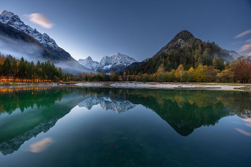 Slowenien, Jezero Jasna, Jasna-See, Kranjska Gora von Thomas Rieger