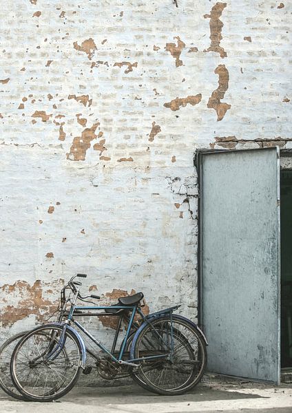 Rustiek fietslandschap van Shot by Clint