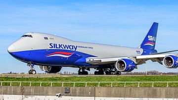 Le Boeing 747-8 Cargo d'Azerbaijan Cargo Silkway. sur Jaap van den Berg