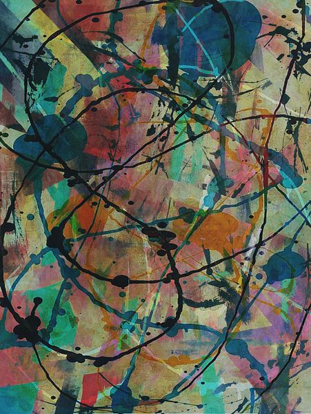 Ink splashes 2 by Georgia Chagas