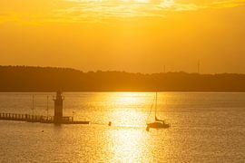 Bärwald Lake by Sylvio Dittrich