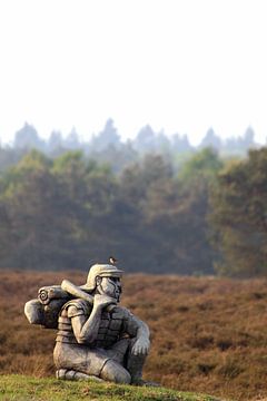 Sculpture d'un soldat romain sur Bobsphotography