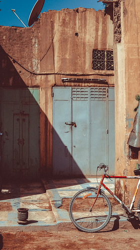 Fiets in Marokko